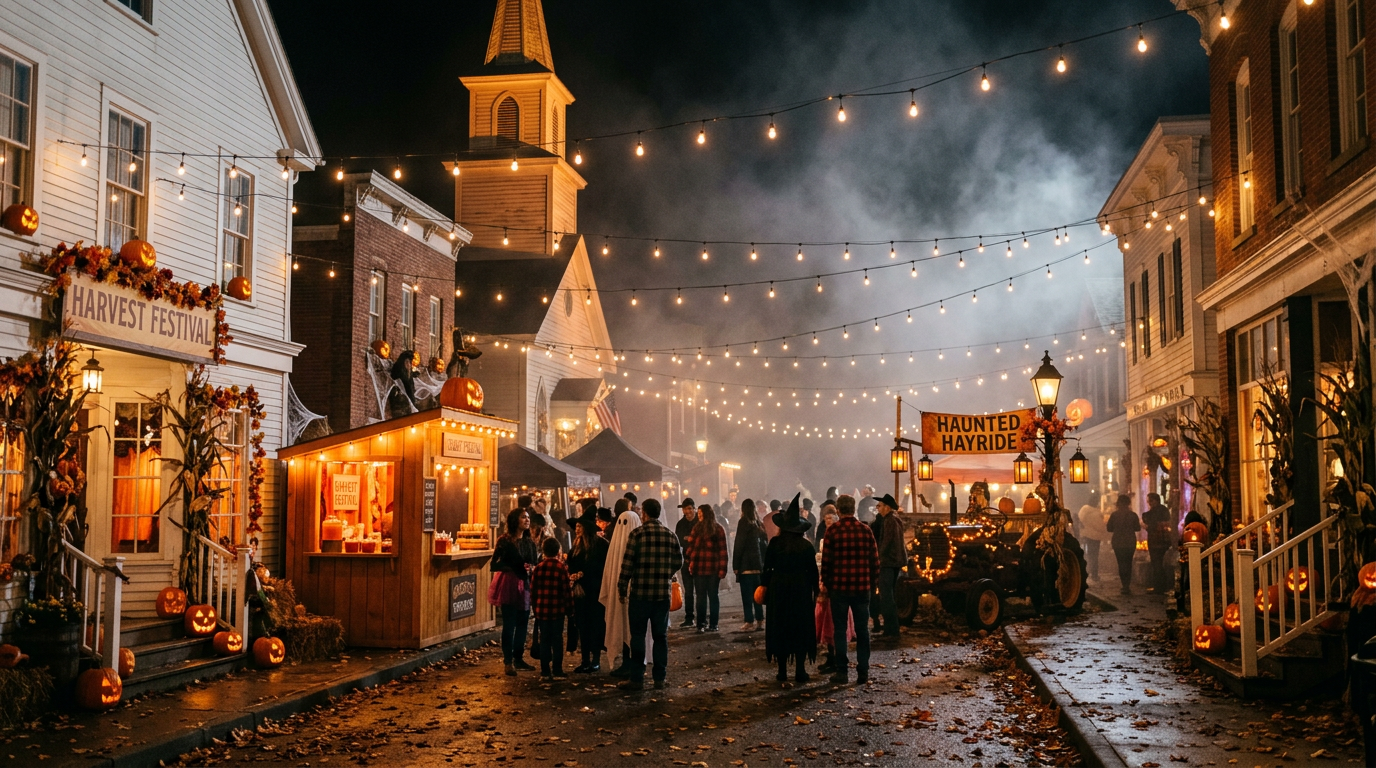 Halloweek festival fog